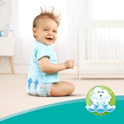 Pampers Baby-Dry Diapers Size 7 - Image 3