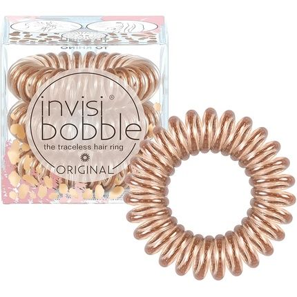 Invisibobble Original Hair Scrunchie "All Roads Lead To Rhino", 3 X Spiral Hair
