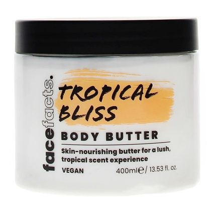 Luxury Beauty Wholesale B2B Online Face Facts 400Ml Body Butter Tropical Bliss