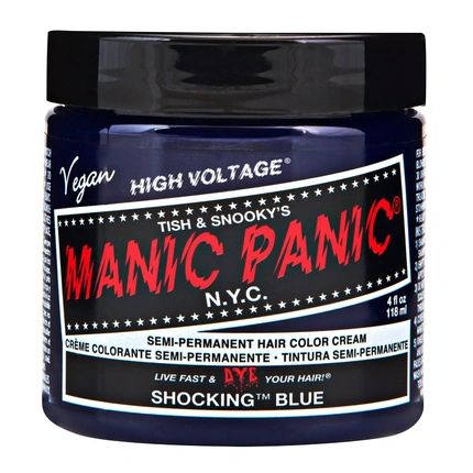 Manic Panic High Voltage Classic Hair Dye Shocking Blue 118Ml - Image 3