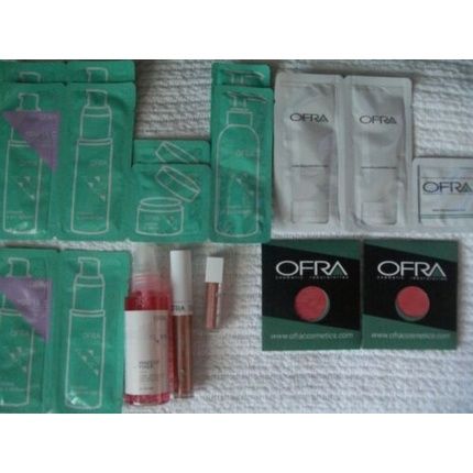 Ofra Blush Liquid Lipstick Makeup Fixer Serum Cleanser Cream Full & Travel Lot
