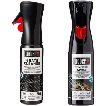Weber 17875 Grill Grate Cleaner, 300 Ml, Mist Spray, Dissolves Grease And Food Residue