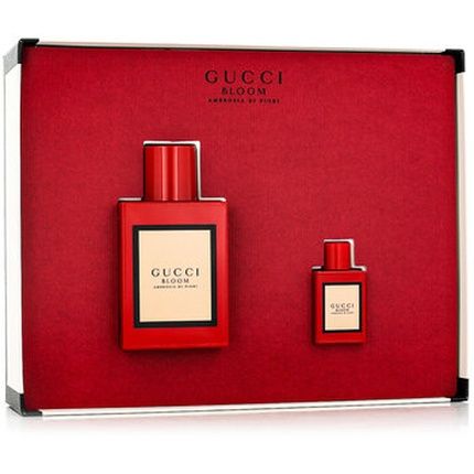 Gucci Bloom Ambrosia Di Fiori Gift Set Eau De Parfum 50Ml And Miniature Eau De Parfum 5Ml For Women