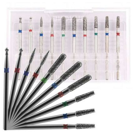 Sunone Diamond Nail Cutter Set 10 Pieces