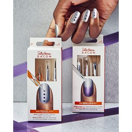 Sally Hansen Nail Salon Pro Tool Kit With Nail Art Tools 0.32Oz - Image 3