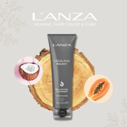 L'Anza Healing Remedy Scalp Balancing Cleanser - Restores Wellness To Hair - Image 3
