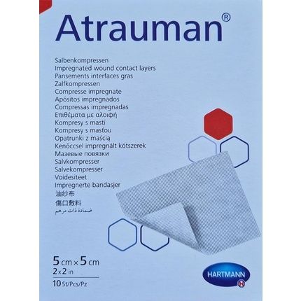 Atrauman Sterile Compresses 5X5 Cm - Pack Of 10