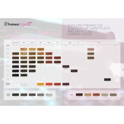 Framesi Framcolor Eclectic Care Professional Permanent Cream Hair Color 2.0 Oz