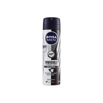 Nivea Men Invisible For Black & White Deodorant Spray 150Ml