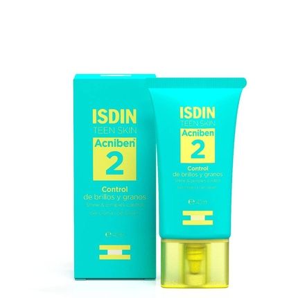 Isdin Teen Skin Acniben 2 Gel Cream For Shine And Grain Control 40Ml