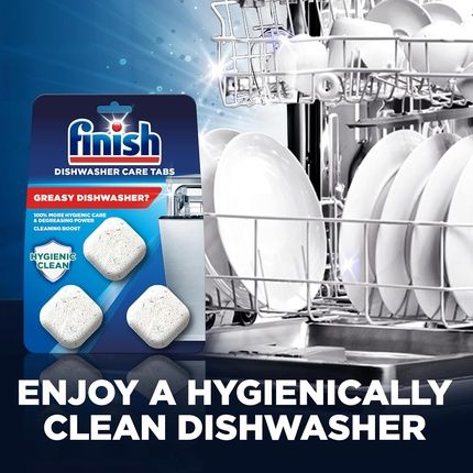 Finish In-Wash Dishwasher Cleaner Tablets 53G 3 Tablets Up To 3 Months Of Clean - Image 3