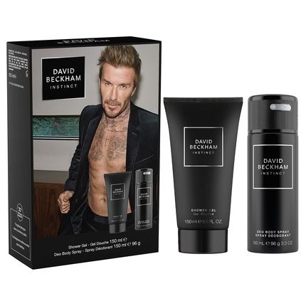 David Beckham Xmas Instinct Deo Spray 150 Ml Shower Gel 150 Ml