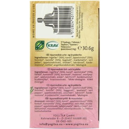 Yogi Tea Women'S Tea 17Bag Pack Of 6