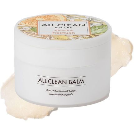 Heimish All Clean Balm Mandarin 4.0 Fl Oz 120Ml Cleansing Balm To Oil And Milk Removes Waterproof Makeup Blackheads Refreshing Citrus Scent Natural Color Vegan