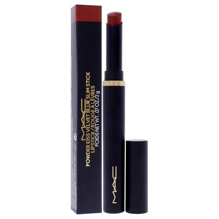 Mac Powder Kiss Lipstick Velvet Blur Slim Stick Pumpkin For Women 18G - Image 3