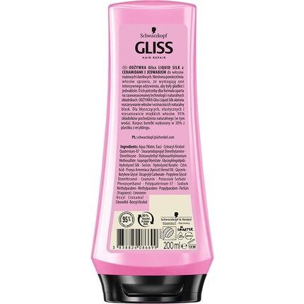 Gliss Kur Liquid Silk Conditioner 200Ml