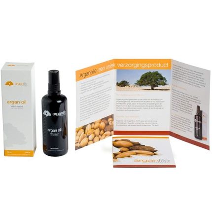 Arganlife Argan Oil Pure Natural Product For Hair, Face, Skin, Nails - 100% Original Cold Pressed - Image 3