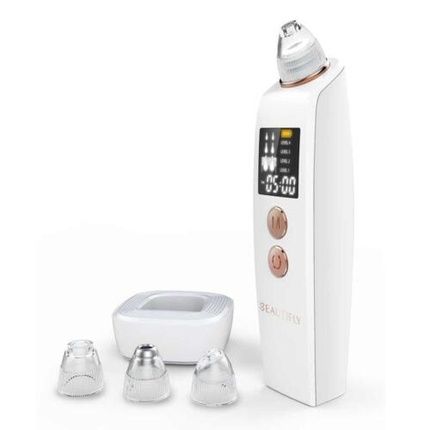 Beautifly B-Derma Pro White Microdermabrasion Device With Blue Light Therapy Timer And Battery - Image 4