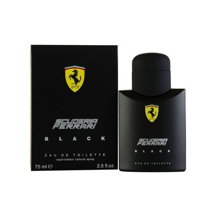 Ferrari Black Eau De Toilette 75Ml Scuderia Men'S Spray