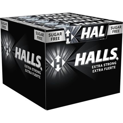 Halls Extra Strong Sugarfree Mint Candies 20X32G - Image 3