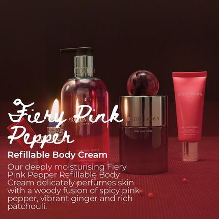 Molton Brown Fiery Pink Pepper Refillable Body Cream 200Ml