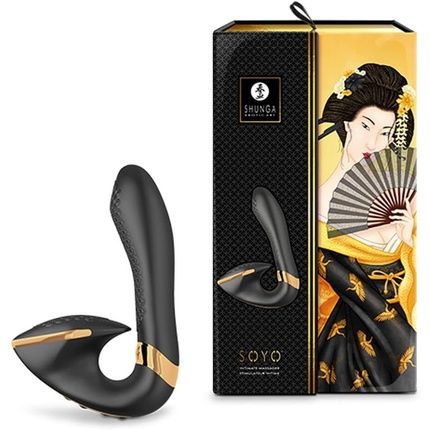 Shunga Classic Vibrators Black One Size