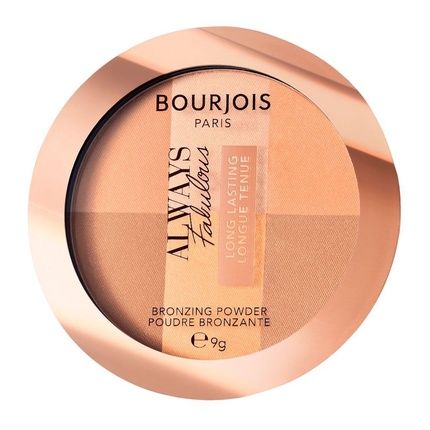Bourjois Always Fabulous Bronzing Powder - 001 Medium, 9G