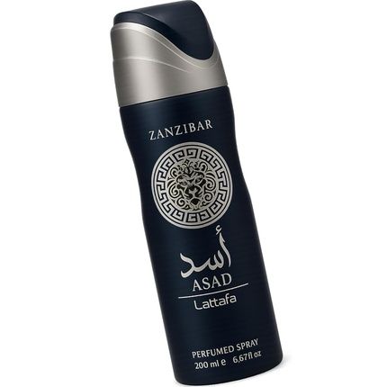 Lattafa Asad Zanzibar Spicy Marine Floral Gourmand Perfumed Deodorant