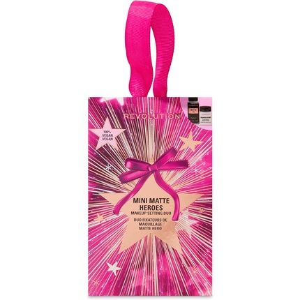 Revolution Mini Matte Hero'S Makeup Setting Duo Translucent Loose Baking Powder - Image 3