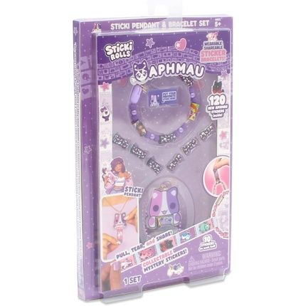 Sticki Rolls X Aphmau Pendant & Bracelet Set Limited Edition