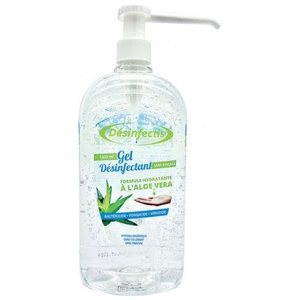 Desinfectis Aloe Vera Leave-In Disinfectant Gel 1L Hydroalcoholic