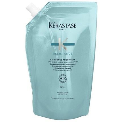 Krastase Bain Force Architecte Strengthening Shampoo Refill 500 Ml For Very Brittle And Damaged Hair