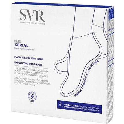 Laboratoires Svr Xerial Peel Exfoliating Foot Mask 2 Socks Unisex - Image 3