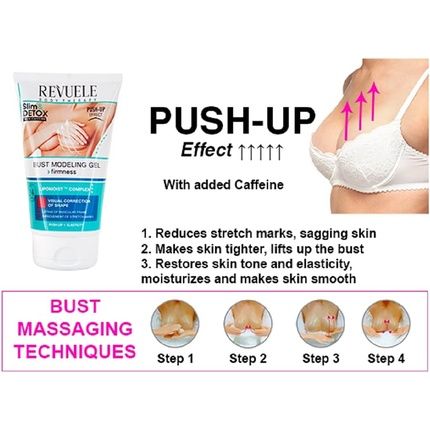 Revuele Slim & Detox With Caffeine Bust Modelling Gel 150Ml - Image 3
