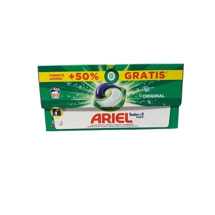 Ariel Allin1 Pods Original 30 Pieces 615G Powerful Cleaning & Classic Freshness