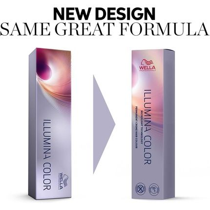 Wella Professionals Medium Blonde Brown Mahogany Illumina Color 7/75 60Ml