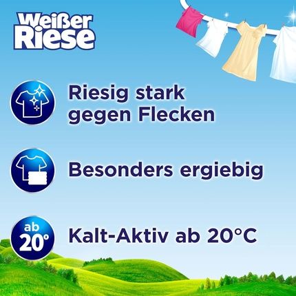 Weisser Riese Universal Gel Full Wash Detergent 100 Washes - Image 3