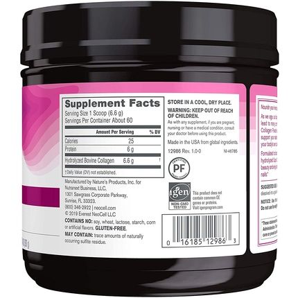 Neocell Super Collagen Powder 198G 7Oz - Image 3