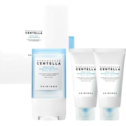 Skin1004 Hyalu-Cica Sunsational Kit Madagascar Centella Silky-Fit