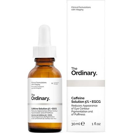 The Ordinary Original Caffeine Solution 5% + Egcg 30Ml For Dark Circles And Puffy Eyes