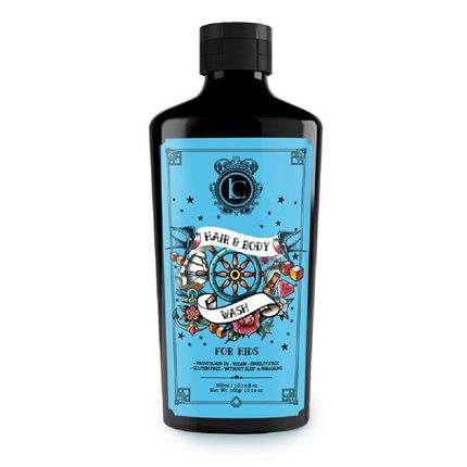 Lavish Kids Hair And Body Shampoo 300Ml With Banana Scent