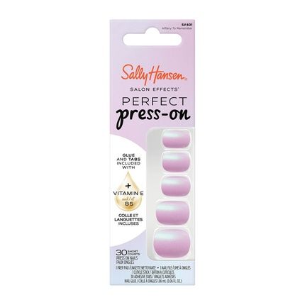 Salon Effects Artificial Nails 401 Affairy To Remember 30 Pieces
