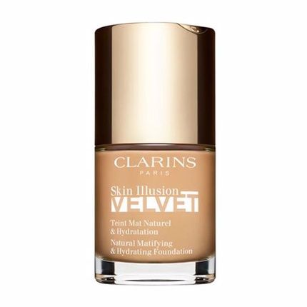Clarins Skin Illusion Velvet Natural Matte Foundation & Hydration 30Ml
