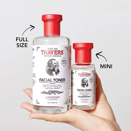 Thayers Alcohol-Free Lavender Witch Hazel Facial Toner With Aloe Vera Formula 12 Fl Oz - Image 3