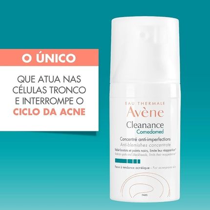 Avene Cleanance Comedomed Anti-Blemish Concentrate Moisturizer For Blemish-Prone Skin 30Ml - Image 3