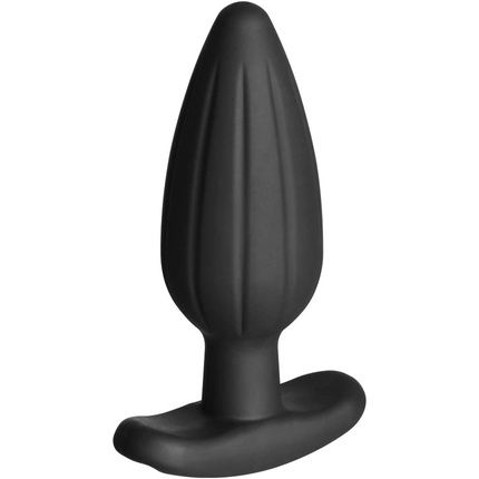 Electrastim Electrosex Silicone Noir Rocker Anal Plug Large 14.2Cm Insertable Length