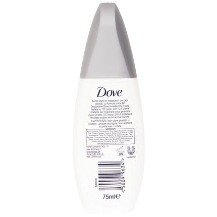 Dove Invisible Dry Spray 75Ml