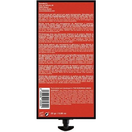 Iroha Nature Gentle Scrub Gel With Apricot And Apple Microgranules 25G/0.88Oz