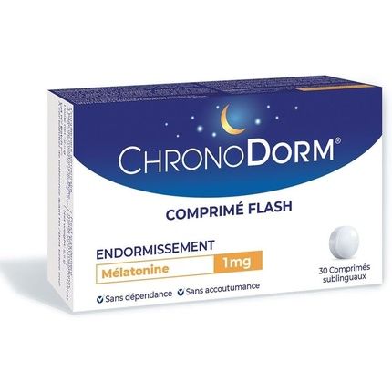 Chronodorm Melatonin Sublingual Tablets 30 Count 1Mg