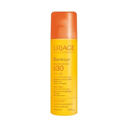 Uriage Barisun Dry Mist Spf 30 Very High Protection Sunscreen 200 Ml